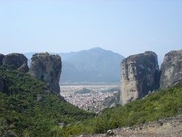 Agia Trias, rock columns, and Kalambaka