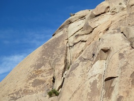 0105 climber on popes crack