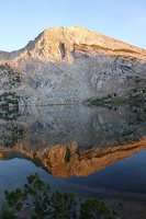 00481 budd lake and reflected peak