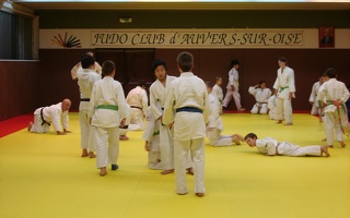 Arrivée au Judo Club Auvers-sur-Oise, February 9