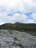Rocks, plus summit