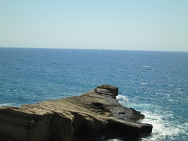 4930 flat rocks and sea
