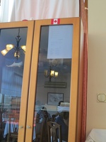 5786 canadian flag at hotel gjirokastra