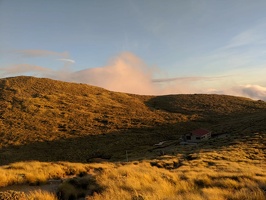 20200228 194943 kime hut nestled in