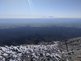 Mt. Taranaki summit, March 18