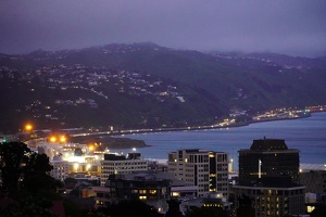 Wellington sunset, November 12