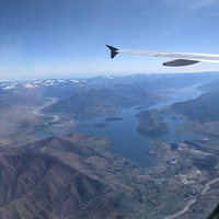 Flying back to Wellington, April 1