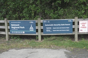 02945 belmont regional park security gate hours