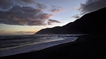 20240512 055507501 owhiro bay at sunset v1