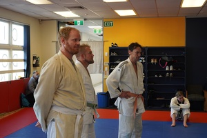 Judo Nomad Julien visits Wellington Judo Academy, June 8
