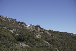 09404 boulders on mountainside