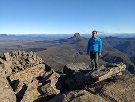 20240501 042935138 plam atop cradle mountain