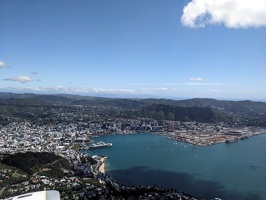 20241005 000137661 wellington cbd and harbour with sailboats v1