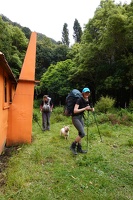 00288 mp sophie sally leaving the hut