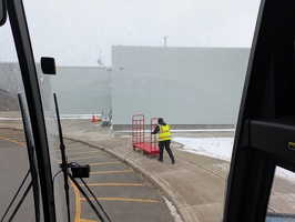 20250124 203531758 pushing back the baggage cart