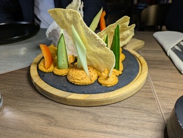 20250509 171144035 food more appetizer hummus and pappadum