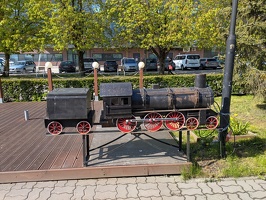 20250510 065340584 train sculpture no actual trains
