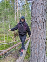 20250510 093158359 karoliine walking the log