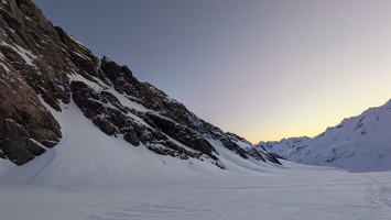 Onto Tasman Glacier, September 2